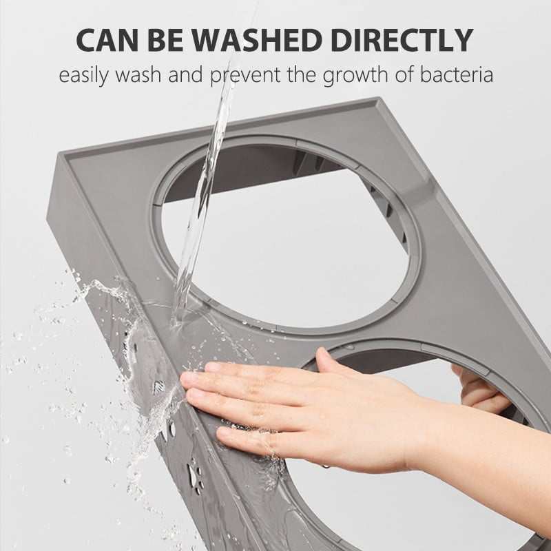 Dvostruke zdjele za pse sa stalkom Podesiva visina Posuda za hranjenje kućnih ljubimaca Srednje veliki pas Povišene hranilice za vodu za hranu Stol za podizanje mačaka