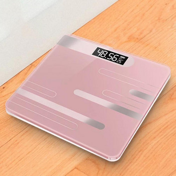 Измерване на тегло LCD дисплей Везна за баня Мултифункционална Издръжлива модерна лесна за четене везна за измерване на телесното тегло