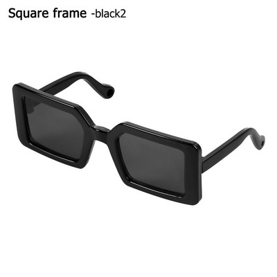 Modes kaķu brilles Trīsstūrveida rāmji Spogulis Kvadrātveida Brilles Daudzkrāsainas Pēc izvēles Atvēsina fotografēt Balsti Mājdzīvnieku aksesuāri