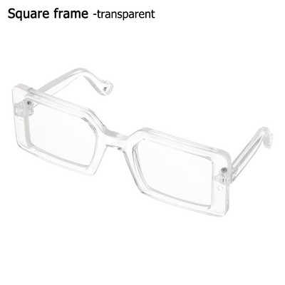 Modes kaķu brilles Trīsstūrveida rāmji Spogulis Kvadrātveida Brilles Daudzkrāsainas Pēc izvēles Atvēsina fotografēt Balsti Mājdzīvnieku aksesuāri