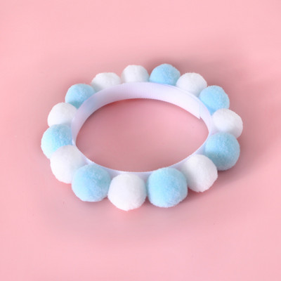 Pehme lemmikloomakoera kassi kiisu plüüsist palli kommide kaelakee kaunistuskrae Shiba Corgi puudli samojeedi bichoni buldogi lemmikloomade tarvikud