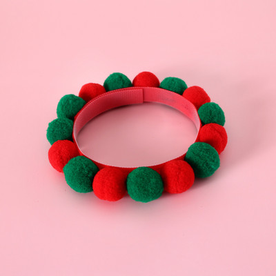 Pehme lemmikloomakoera kassi kiisu plüüsist palli kommide kaelakee kaunistuskrae Shiba Corgi puudli samojeedi bichoni buldogi lemmikloomade tarvikud