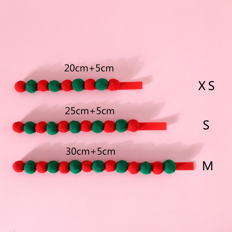 Pehme lemmikloomakoera kassi kiisu plüüsist palli kommide kaelakee kaunistuskrae Shiba Corgi puudli samojeedi bichoni buldogi lemmikloomade tarvikud