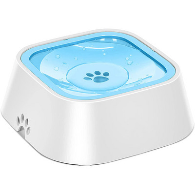 Ulmpp 1.5L zdjela za vodu za pse, stroj za nošenje Plutajuća fontana za mačke, zdjela za sporu vodu, hranilica za vozilo, dozator protiv prelijevanja