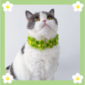 Ogrlice za kućne ljubimce Ogrlice za mačke Nakit za pse Pleteni slatki cvjetići Podesivi ukrasi za kućne ljubimce Oprema za kućne ljubimce Pribor za kućne ljubimce Pribor za mačke