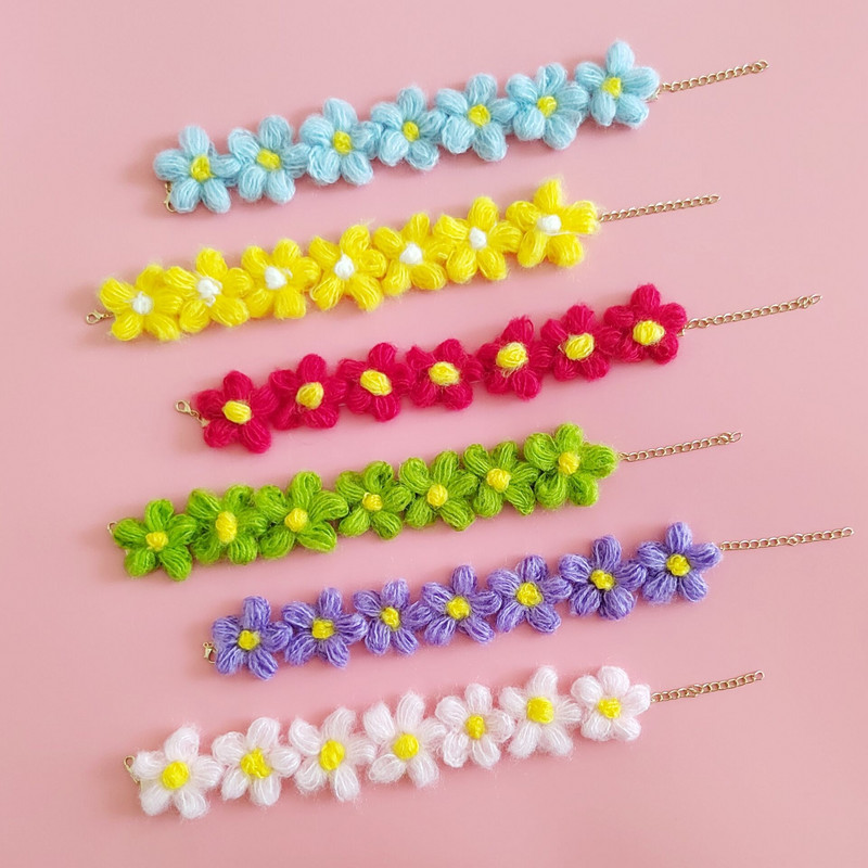 Ogrlice za kućne ljubimce Ogrlice za mačke Nakit za pse Pleteni slatki cvjetići Podesivi ukrasi za kućne ljubimce Oprema za kućne ljubimce Pribor za kućne ljubimce Pribor za mačke