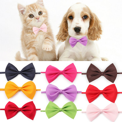 Kisállat macska kutyanyakörv csokornyakkendő állítható nyakpánt Macska kutyakozmetikai kellékek kiskutya termékkellékek