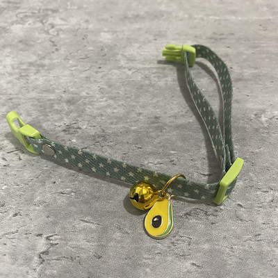 Voćni privjesak Ogrlica za mačke sa zvončićima Jednostavan točkasti ispis Štene Ogrlica Šarene vruće rasprodaje Ogrlice za pojaseve za mačke Dodaci