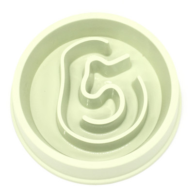 Mājdzīvnieku lēnas ēšanas padevējs Zivju kaula forma suņa bļoda suņa barošana pārtikas trauki vēdera uzpūšanās apstāšanās veselīgi interaktīvi kucēnu pārtikas šķīvju ēdieni