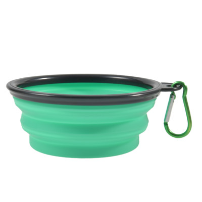 350 ML 1000 ML prijenosna sklopiva zdjela za mačke pseći umivaonik za vanjska putovanja prijenosna silikonska zdjela za kućne ljubimce