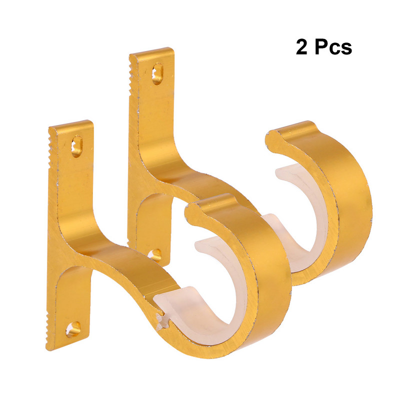 Aizkaru kronšteins Griestu kronšteini Stieņi Āķis Pakaramie sienas Alumīnija sakausējuma dubultā āķi