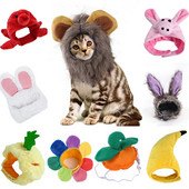 Komplet od 3 komada Životinjski oblik Kućni ljubimac Pas Mačka Kapa Kostim Topla žaba Šešir Novogodišnja zabava Božićni dodaci za cosplay Foto Rekviziti Pokrivala