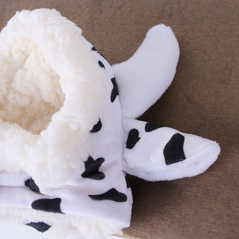 Helovīna jauks kaķa kostīms, silta piena govs cepure kaķim, regulējama mīksta maza mājdzīvnieka galvassega cepure kaķu kucēnu suņu kostīmiem