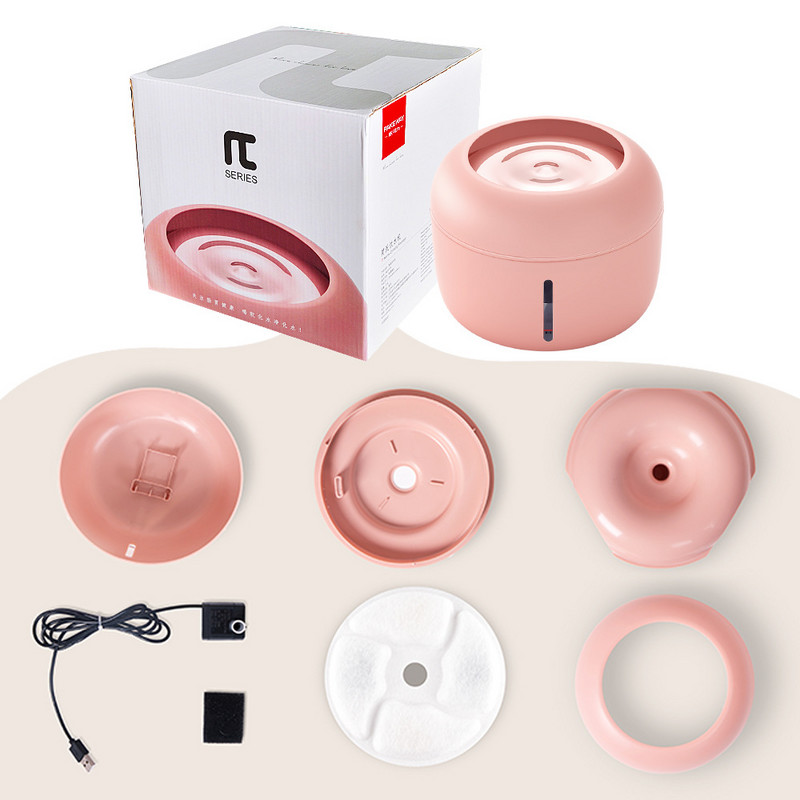 Električna fontana za vodu za mačke za kućne ljubimce, automatski filtar s petljom, fontana za piće za mačke, psa, zdjelu za vodu, USB punjenje