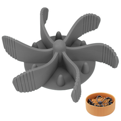 Pet Anti Choke Dog Spiral Slow Feeder Zdjelice za hranu za pse Uložak za posudu s vakuumskom čašicom Neklizajući Anti Gulping Pet Prevent Pretilost Suppl