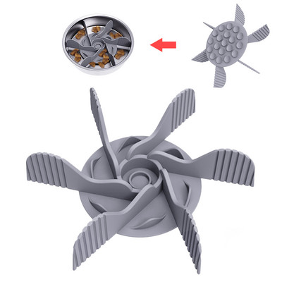 Pet Anti Choke Dog Spiral Slow Feeder Zdjelice za hranu za pse Uložak za posudu s vakuumskom čašicom Neklizajući Anti Gulping Pet Prevent Pretilost Suppl