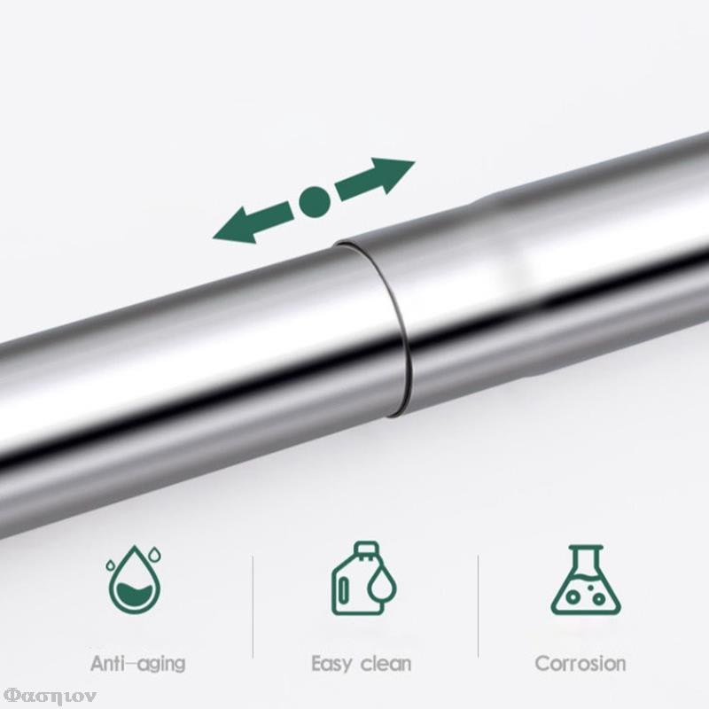 Teleskopska šipka za zavjese za tuširanje Šipka za odjeću za svemirske teleskopske šipke za zavjese za tuširanje Stalak za organiziranje ormara za odjeću