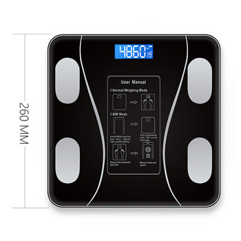 Съвместима с Bluetooth електронна везна, цифрова интелигентна домакинска везна за тегло