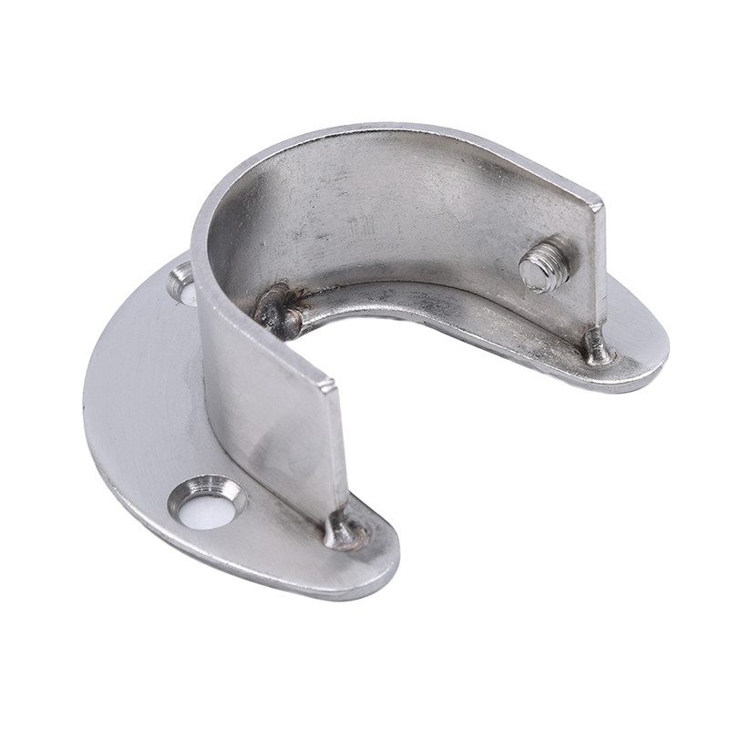 Nerūsējošā tērauda drēbju skapis Sliežu aizkaru stienis Dušas aizkaru skapis U-veida stieņu skapis Vannas istabas dušas aizkaru stieņi