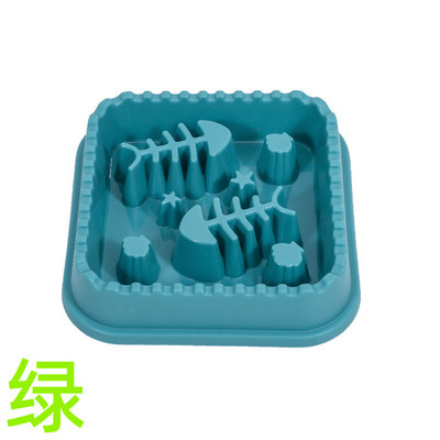 Izejmateriāli mājdzīvniekiem Suns Kaķis Pret aizrīšanās Barošana Pārtikas Bļodas Kucēns Palēnināt Ēšana Padeves trauks Novērst aptaukošanos Jaunu produktu daudzveidība