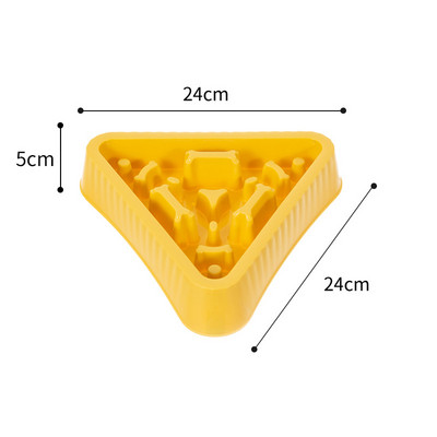 Izejmateriāli mājdzīvniekiem Suns Kaķis Pret aizrīšanās Barošana Pārtikas Bļodas Kucēns Palēnināt Ēšana Padeves trauks Novērst aptaukošanos Jaunu produktu daudzveidība