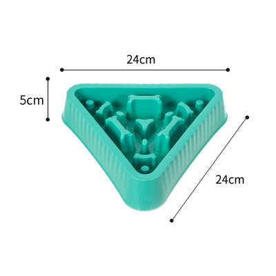 Izejmateriāli mājdzīvniekiem Suns Kaķis Pret aizrīšanās Barošana Pārtikas Bļodas Kucēns Palēnināt Ēšana Padeves trauks Novērst aptaukošanos Jaunu produktu daudzveidība
