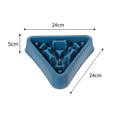 Izejmateriāli mājdzīvniekiem Suns Kaķis Pret aizrīšanās Barošana Pārtikas Bļodas Kucēns Palēnināt Ēšana Padeves trauks Novērst aptaukošanos Jaunu produktu daudzveidība