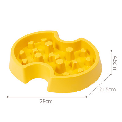 Izejmateriāli mājdzīvniekiem Suns Kaķis Pret aizrīšanās Barošana Pārtikas Bļodas Kucēns Palēnināt Ēšana Padeves trauks Novērst aptaukošanos Jaunu produktu daudzveidība