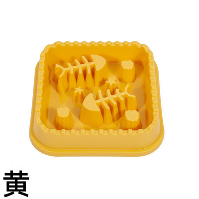 Izejmateriāli mājdzīvniekiem Suns Kaķis Pret aizrīšanās Barošana Pārtikas Bļodas Kucēns Palēnināt Ēšana Padeves trauks Novērst aptaukošanos Jaunu produktu daudzveidība