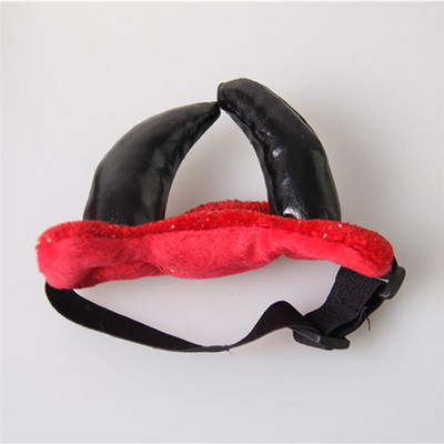 Helovīna vērsis raga cepure kaķim vampīram velna raga cepure maziem suņiem mājdzīvnieku cosplay galvassegas Teddy Scottish Fold Cats Aksesuāri