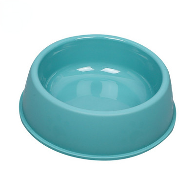 Visokokvalitetne jednobojne zdjelice za kućne ljubimce Lagana plastična jednostruka zdjelica u boji slatkiša Mali pas, mačka Zdjelica za kućne ljubimce Alati za vodu za hranjenje ljubimaca