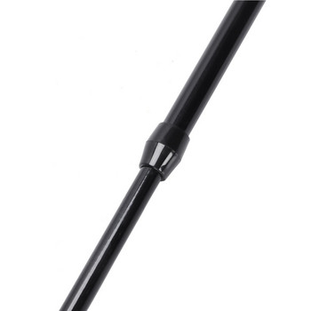5X разтегателни телескопични пръти за пръти за завеси с пружинно зареждане от мрежови воали, 70-120 см, черни