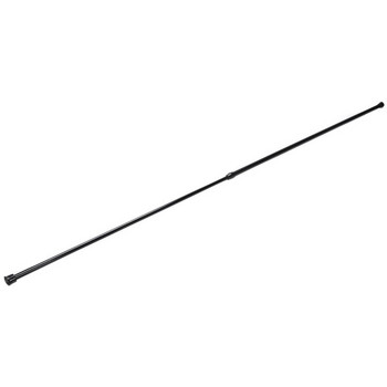 Голяма сделка Разтегателни телескопични пръти за пръти за завеси с пружинен мрежов воал, 70~120 см, черни