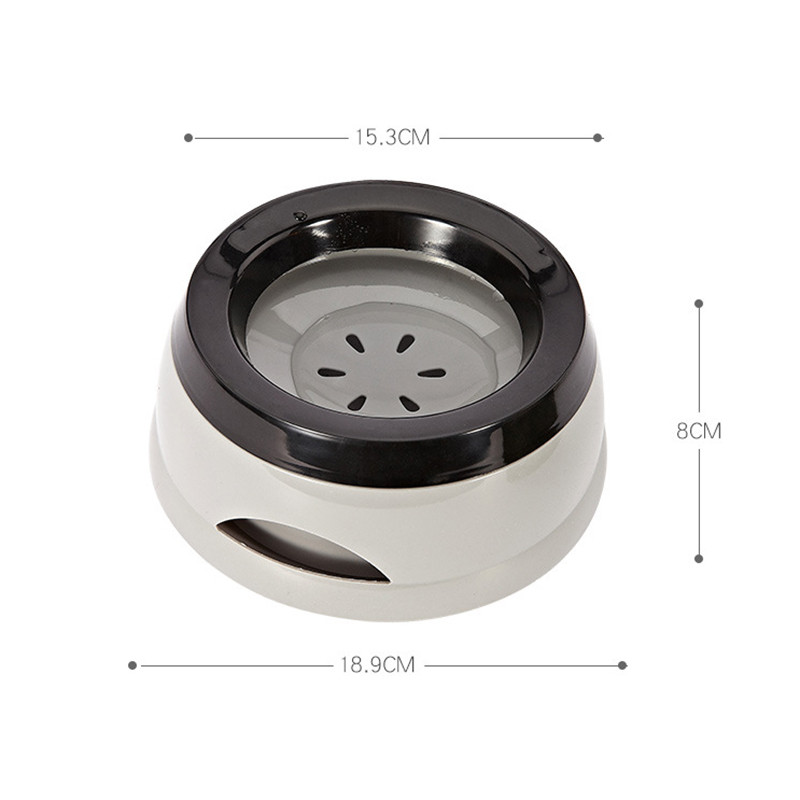 Dubenys naminiams gyvūnėliams plaukiojantys, nesušlapinantis burnos dubuo Kačių dubuo neišsilieja geriamojo vandens tiektuvas Plastikinis nešiojamas šunų dubenėlio atramos priedai