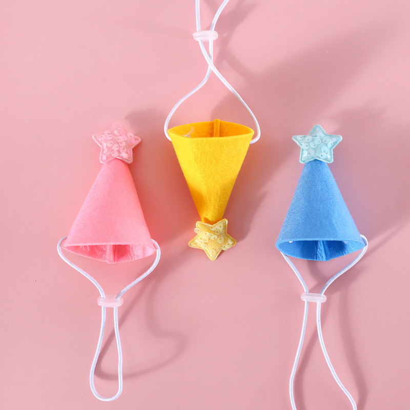 Suņa dzimšanas dienas šalles cepures komplekts kaķa dzimšanas dienas ballītes piederumi mājdzīvnieku šalle zēnam meitenei kucēnam dzimšanas dienas zvaigžņu cepures šalle mazam un vidējam suņa mājdzīvniekam