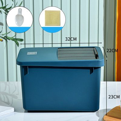 Kanta s hranom za kućne ljubimce Bačva s hranom za mačke Bačva s hranom za kućne ljubimce Zatvorena kanta s hranom za kućne ljubimce Spremnik za mačju hranu za domaćinstvo PP kutija za brtvljenje Kutije za skladištenje žitarica