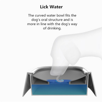 Νέο αδιάβροχο μπουκάλι νερού για σκύλους κατοικίδιων ζώων για χρήση οχήματος Φορητά μπολ ποτού Διανομέας νερού τροφοδοσίας Αξεσουάρ για σκύλους κατοικίδιων ζώων