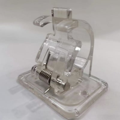 4GAB bez naglām regulējams aizkaru stieņa skava, pašlīmējoša skava āķa aizkaru stieņa turētājs sienas kronšteina turētājs sienas pakarināmais klips