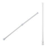 2 gab. Teleskopiskā dušas stieņa dušas aizkaru stieņa teleskopiskā stieņa duša balta 30-50 cm un 40 -70 cm