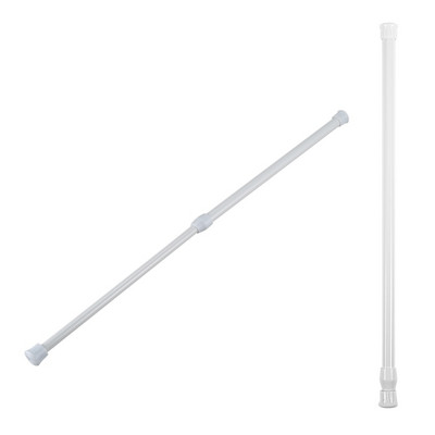 2 gab. Teleskopiskā dušas stieņa dušas aizkaru stieņa teleskopiskā stieņa duša balta 30-50 cm un 40 -70 cm