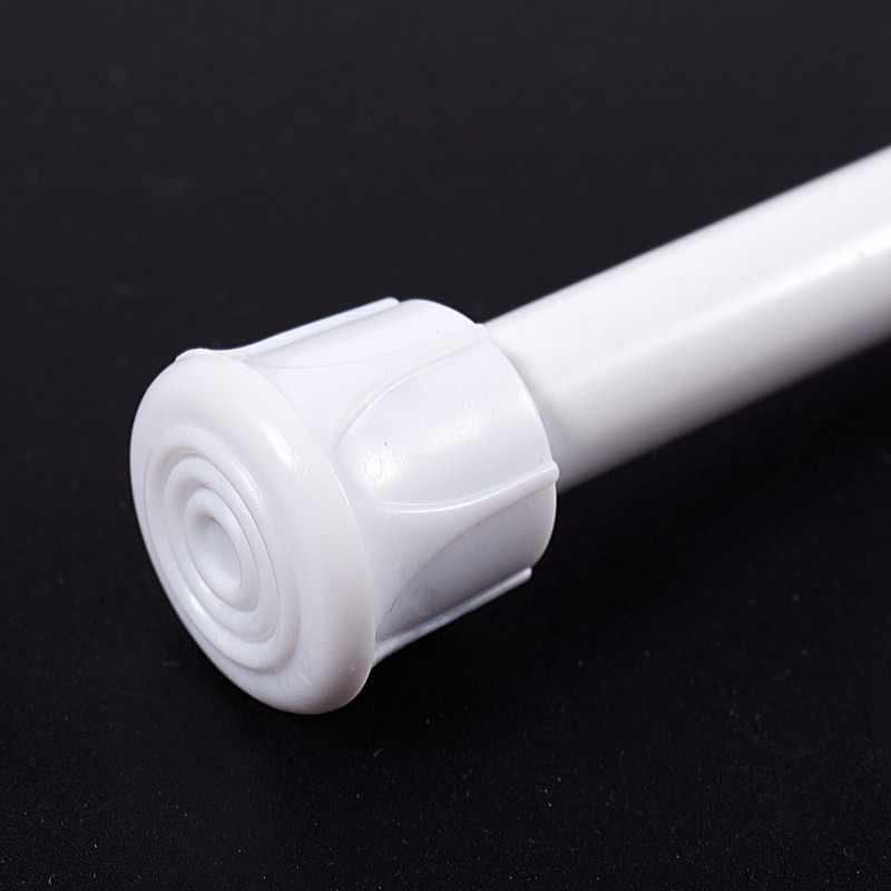 2 gab. Teleskopiskā dušas stieņa dušas aizkaru stieņa teleskopiskā stieņa duša balta 30-50 cm un 40 -70 cm