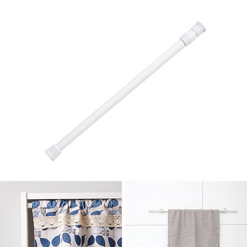 Ντουλάπα Ντουλάπι οικιακής χρήσης με ελατήριο Τηλεσκοπικός πόλος DIY Κρεμαστό Μπάνιο με επεκτάσιμη ράβδο κουρτίνα ντους Ρυθμιζόμενη κουζίνα