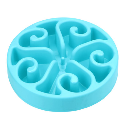 Kućni ljubimac Pas spriječi pretilost Štene Uspori jedenje Hranilica Dodaci Mačka Pas Zdrava dijeta Posuda Tanjur Pas Sporo jede Zdjela