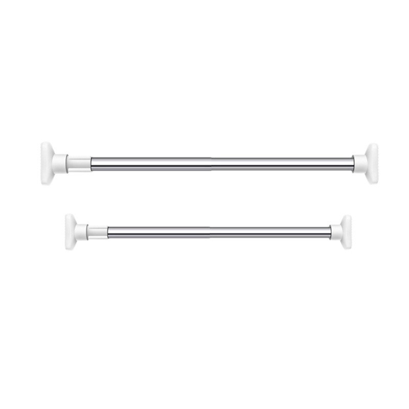 3X Teleskopska podesiva šipka od nehrđajućeg čelika Sušilica za rublje Zatezna šipka od nehrđajućeg čelika Kupaonska šipka
