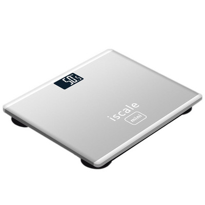 180 kg precizna pametna elektronička staklena vaga s LCD zaslonom za kućnu kupaonicu