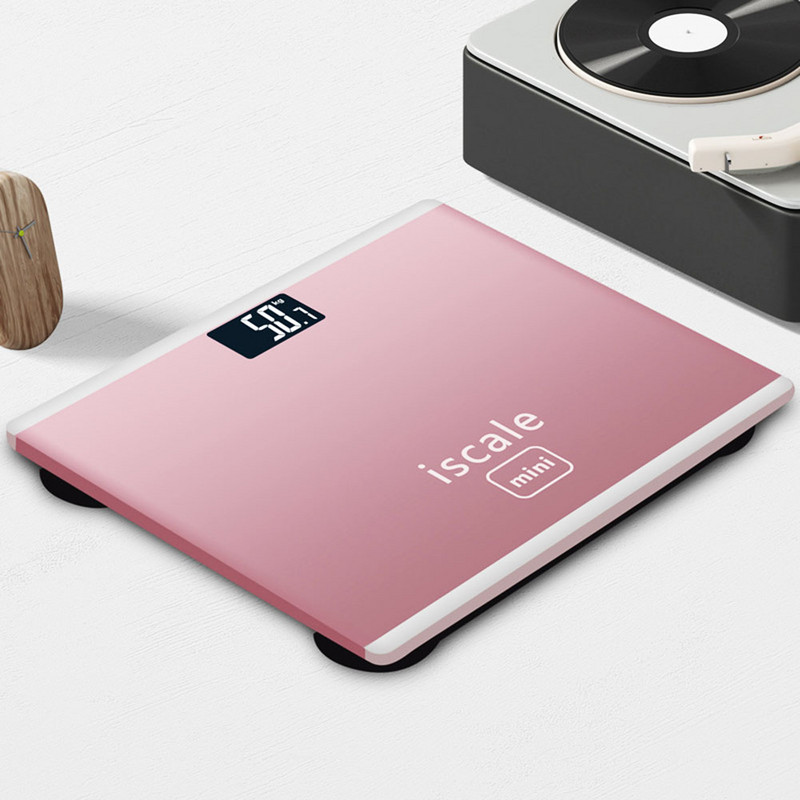 180 kg precizna pametna elektronička staklena vaga s LCD zaslonom za kućnu kupaonicu