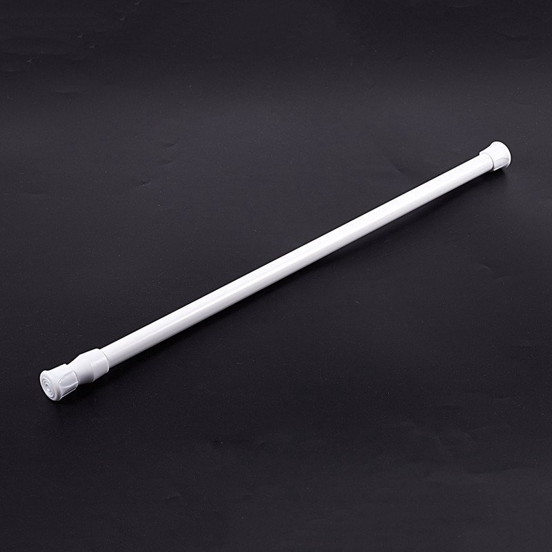 2 kom. Teleskopska šipka za tuširanje, zavjesa za tuš, Teleskopska šipka za tuširanje, bijela 30-50 cm i 40-70 cm