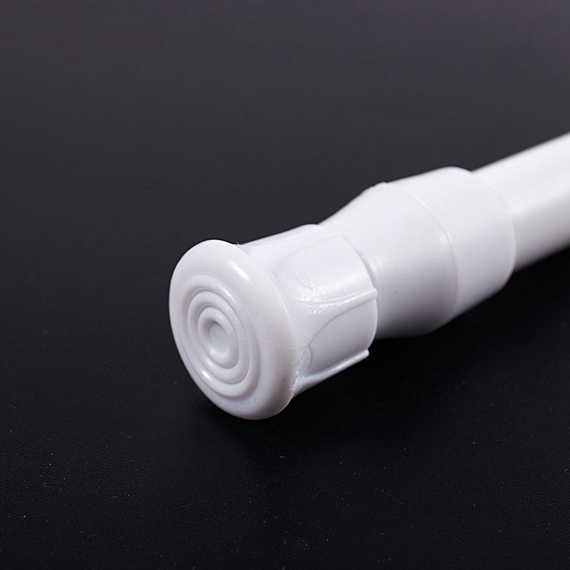 2 kom. Teleskopska šipka za tuširanje, zavjesa za tuš, Teleskopska šipka za tuširanje, bijela 30-50 cm i 40-70 cm