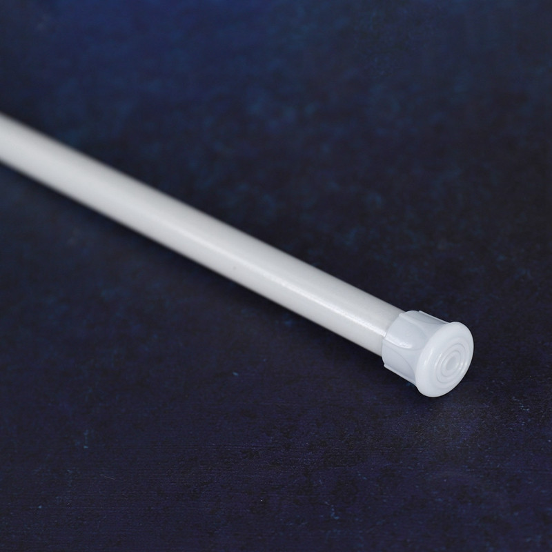 8 mazi spriegošanas stieņi 15,7 collu līdz 28 collu atsperu izvelkami aizkaru aizkaru dušas aizkaru teleskopiskais stienis virtuves skapim Cu