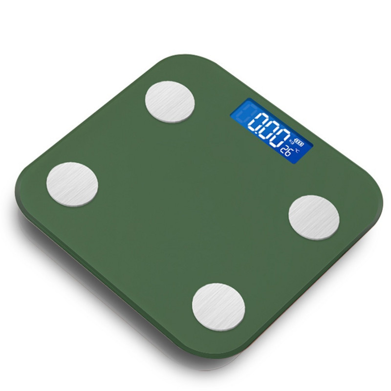 Pametna tjelesna vaga 2022. Nova 180 kg 396 lb Mjerenje težine Sadržaj tjelesne masti i vode Povežite aplikaciju za pametni telefon Boja Bijela Crna Zelena